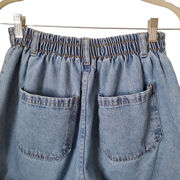 Vintage-Inspired High Waist Denim Shorts Retro Baggy Coastal Cowgirl - Picture 7 of 10